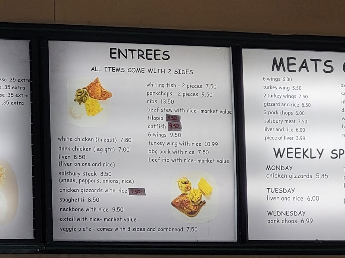 A1 Soulfood Menu - Image 6